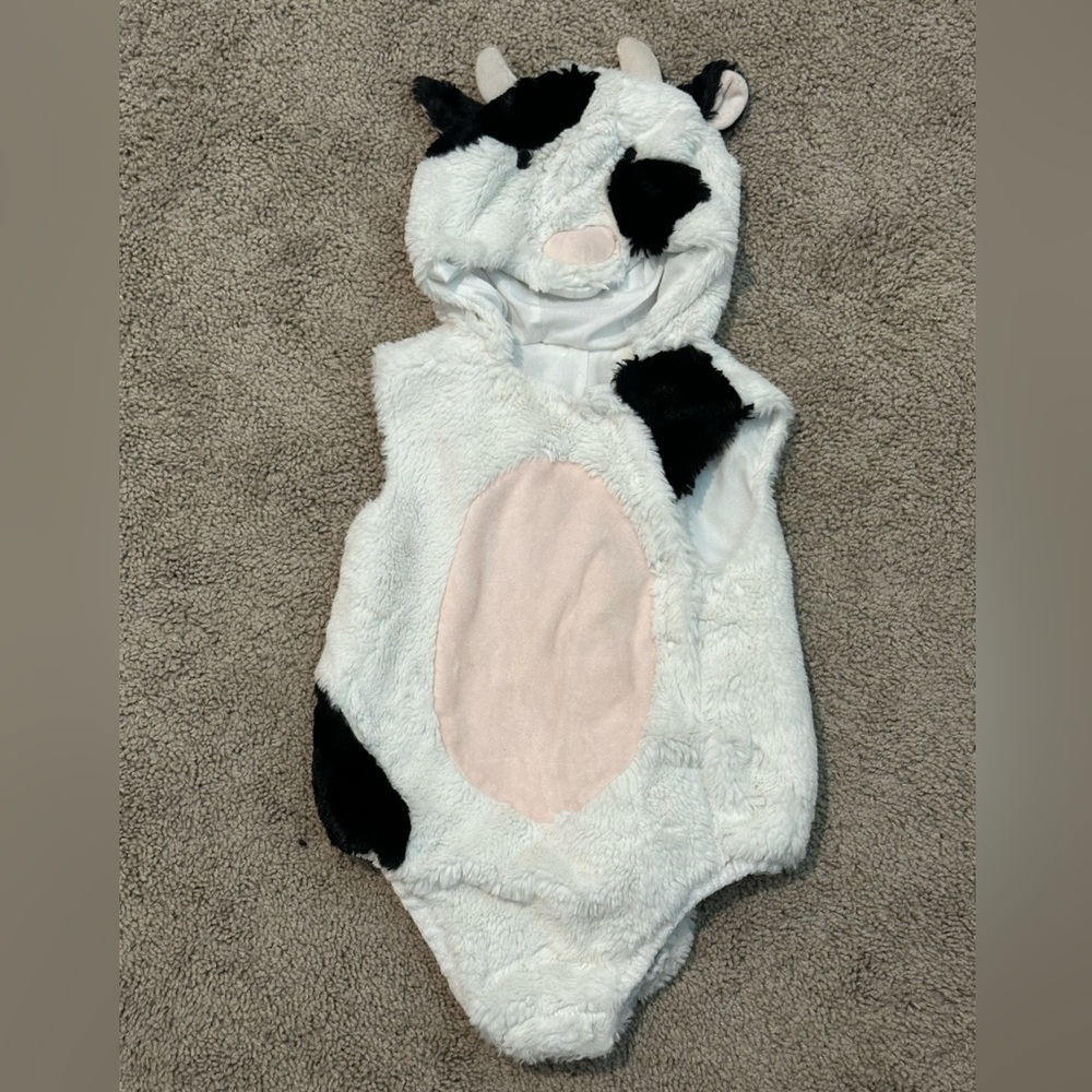 Pottery Barn Kids Adorable Cow Costume 12-24m